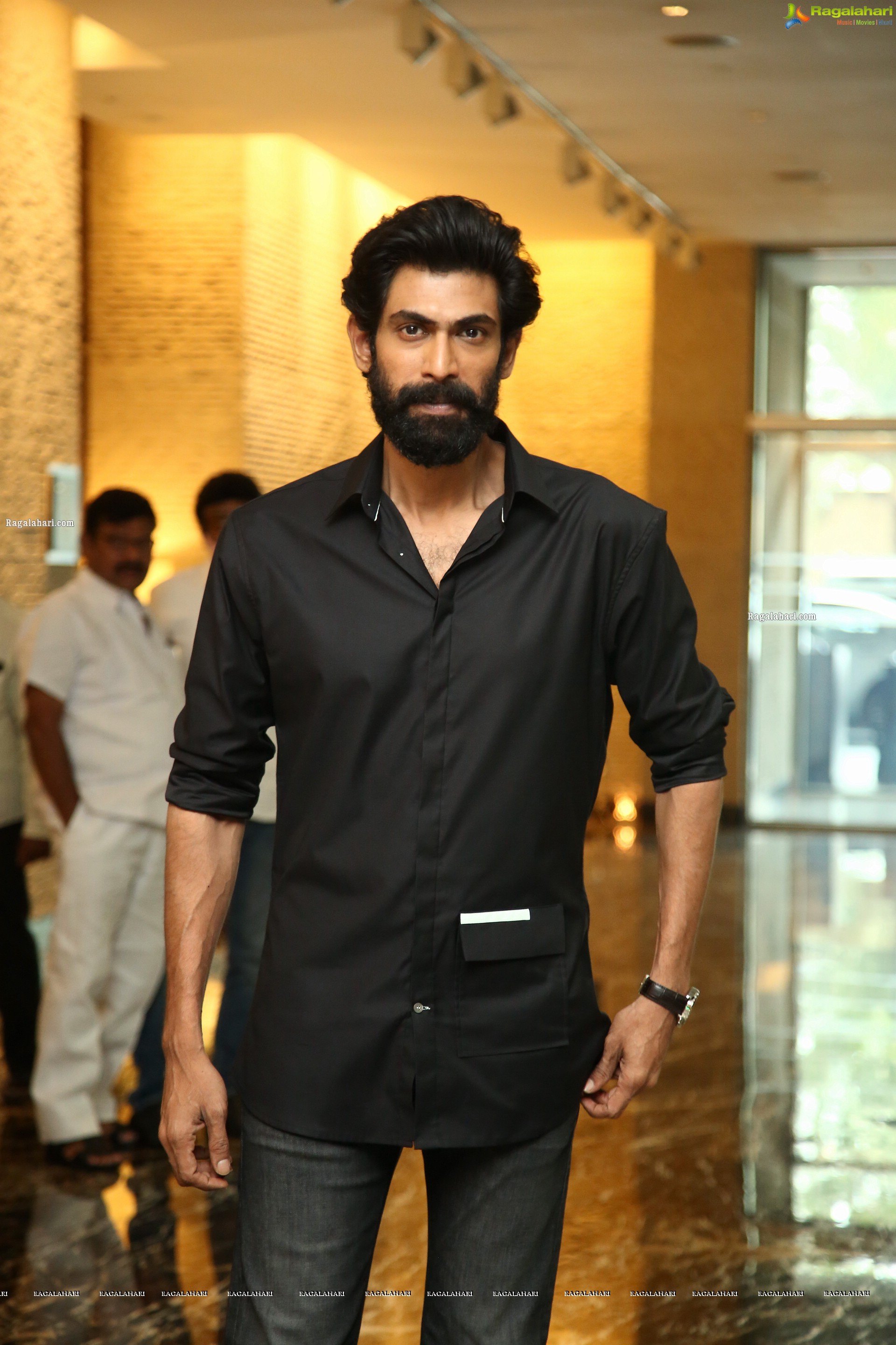 Rana Daggubati at Aranya Movie Pre-Release Event, HD Photo Gallery