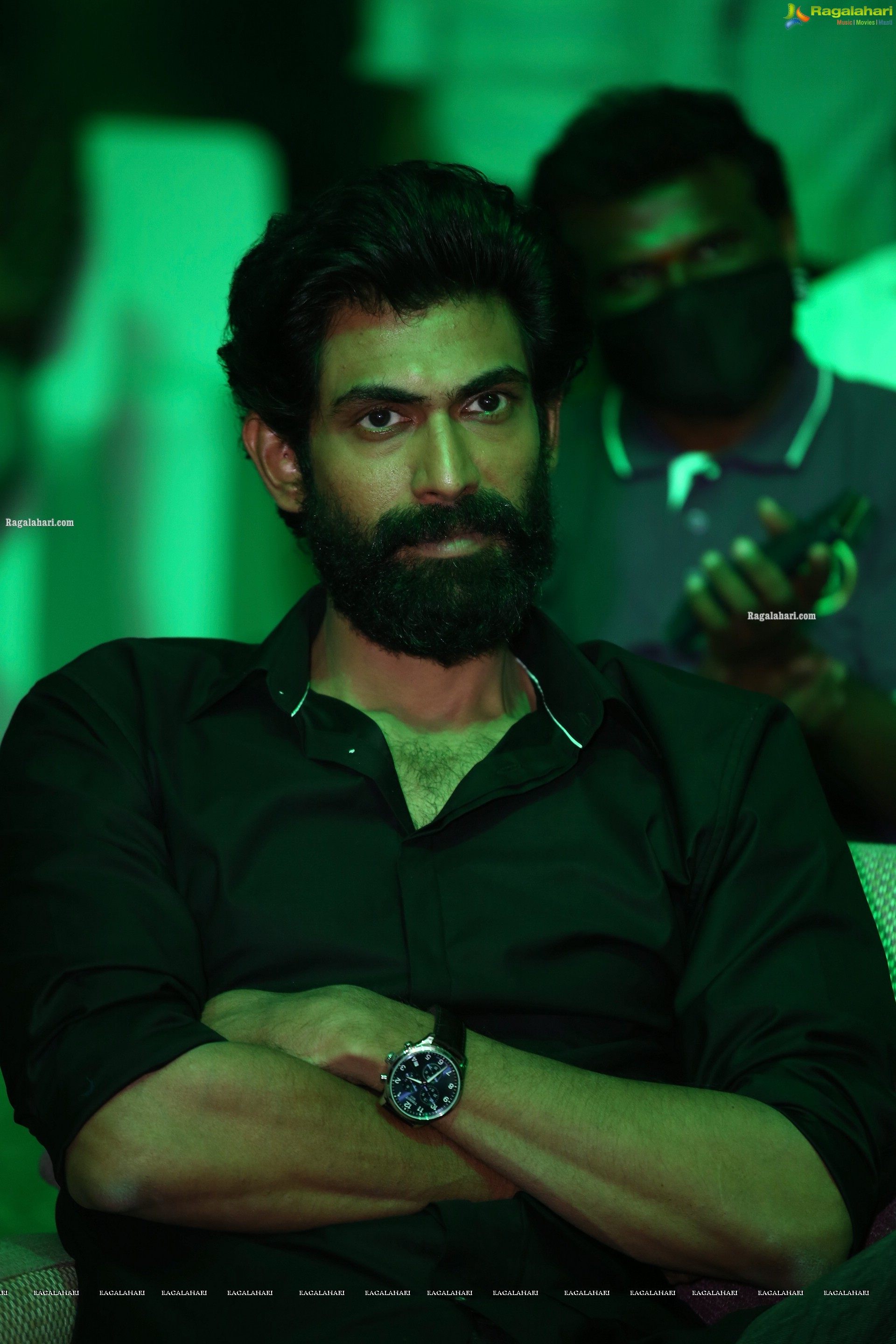 Rana Daggubati at Aranya Movie Pre-Release Event, HD Photo Gallery