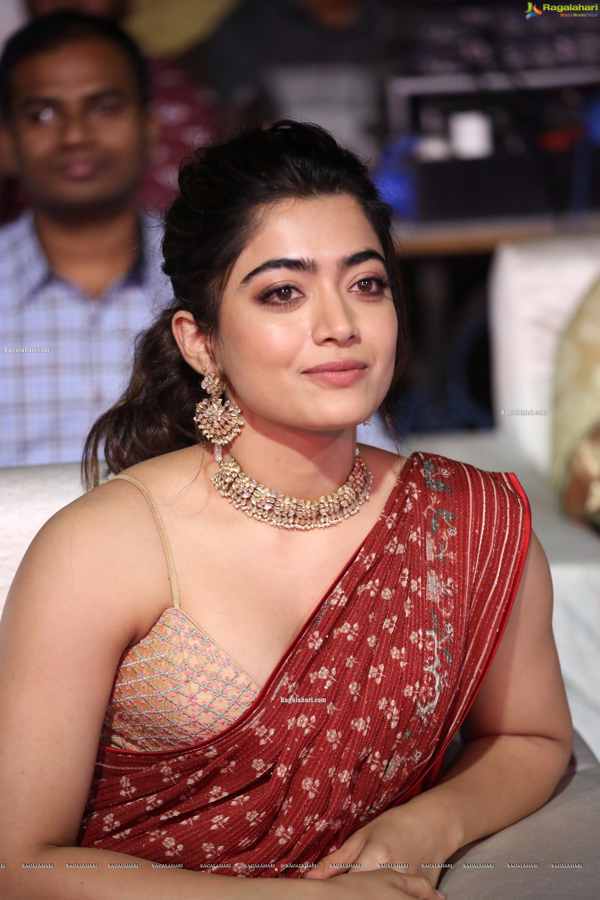 Rashmika Mandanna at Sulthan Movie Pre-Release Event, HD Photo Gallery