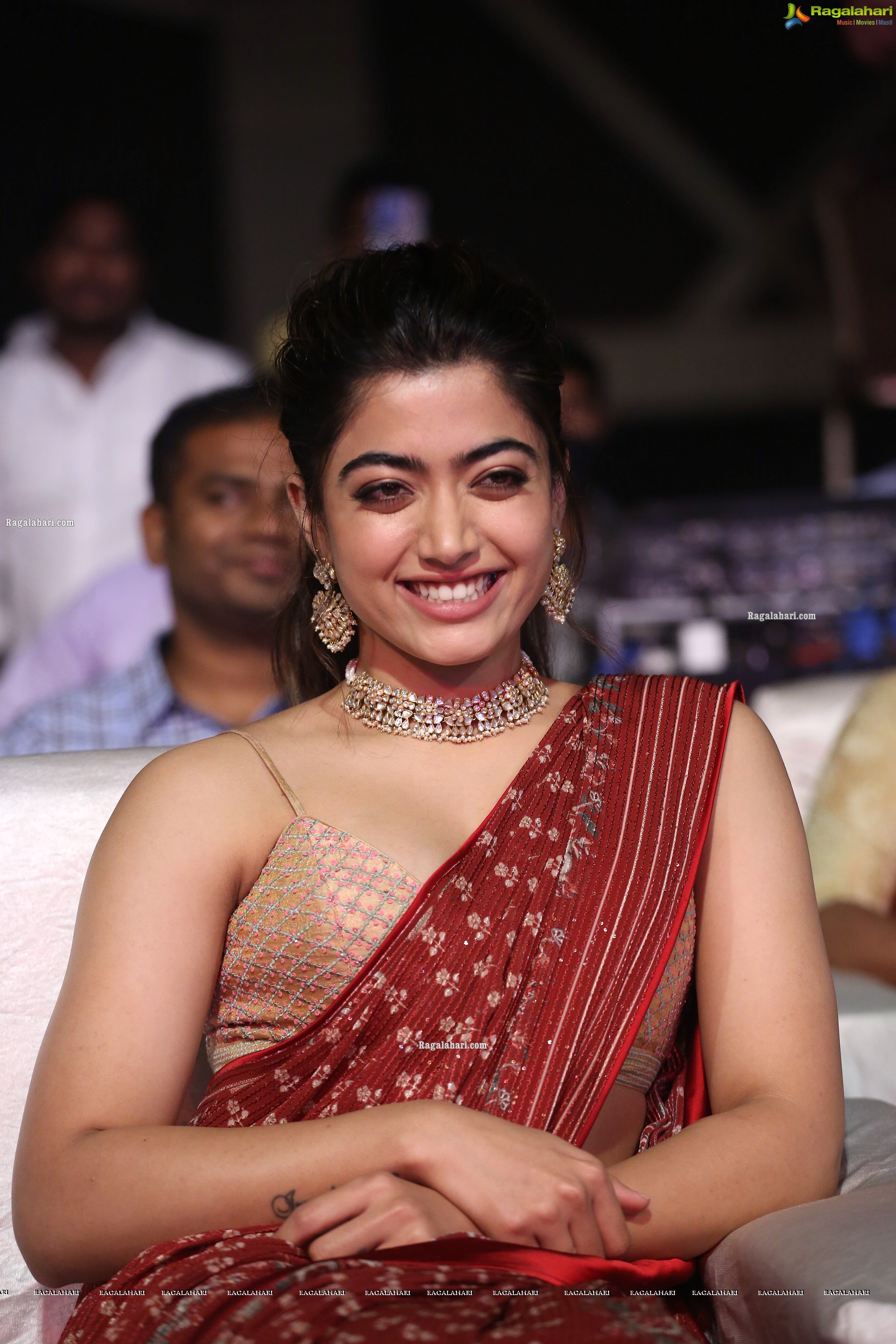 Rashmika Mandanna at Sulthan Movie Pre-Release Event, HD Photo Gallery