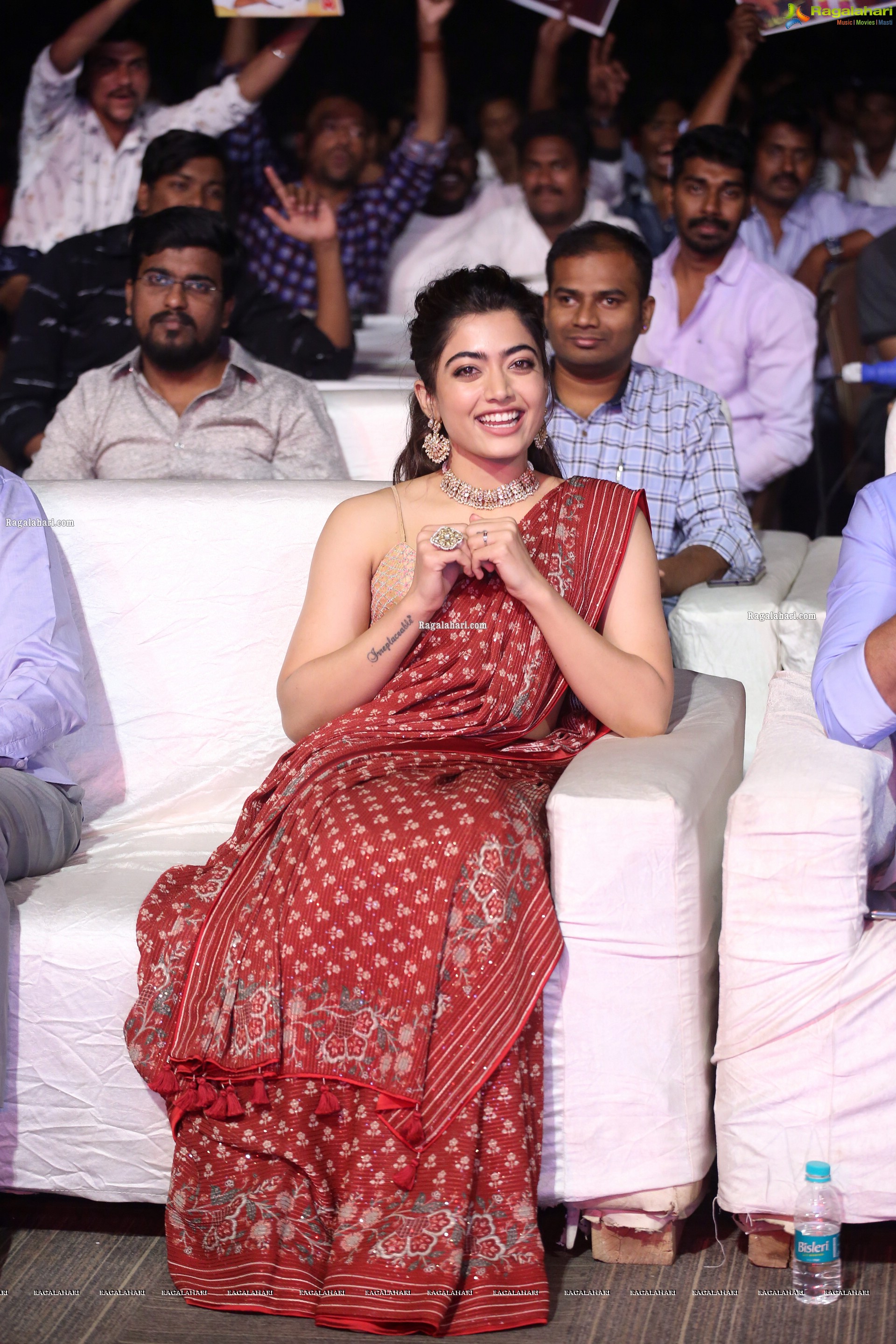 Rashmika Mandanna at Sulthan Movie Pre-Release Event, HD Photo Gallery