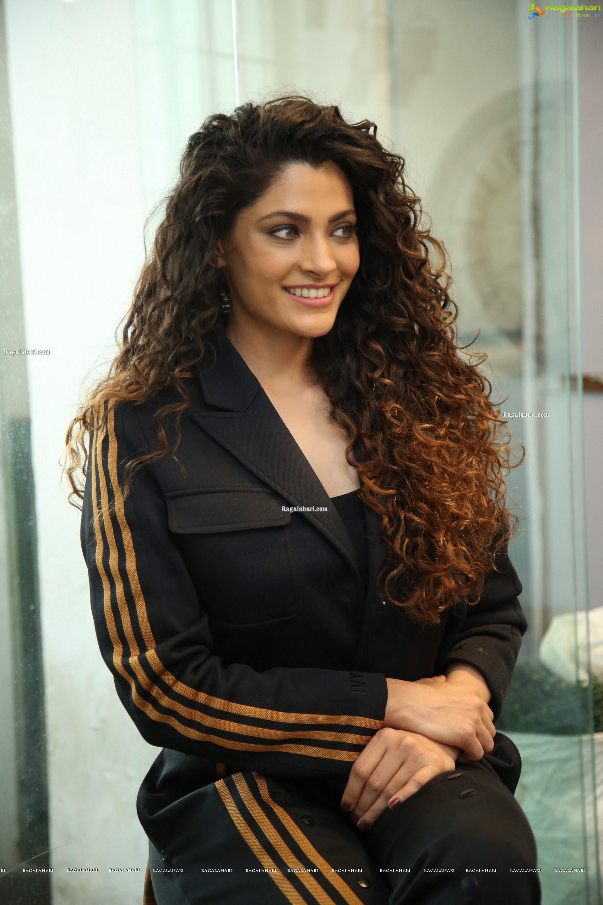 Saiyami Kher at Wild Dog Movie Interview, HD Photo Gallery