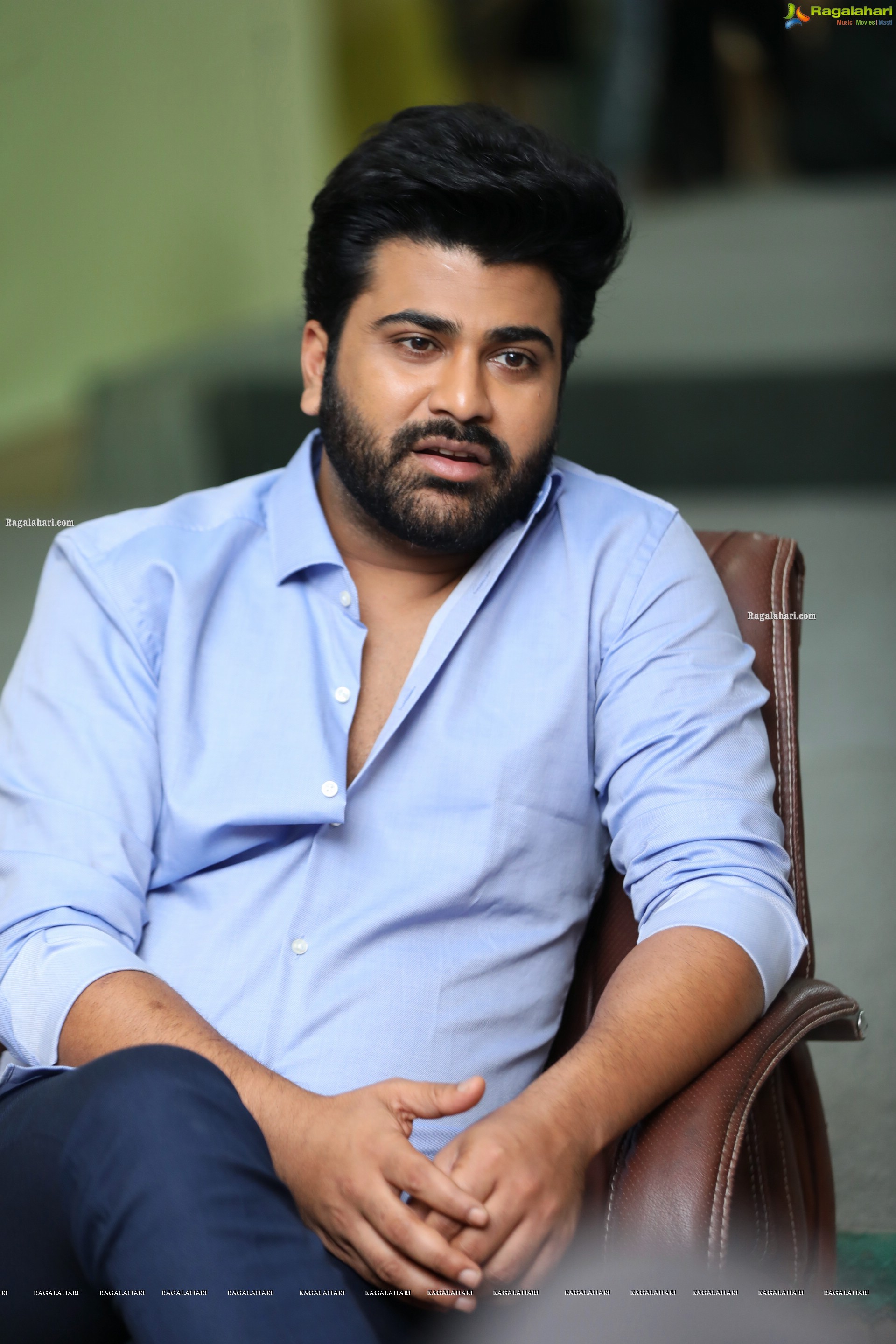 Sharwanand at Sreekaram Movie Interview, HD Photo Gallery