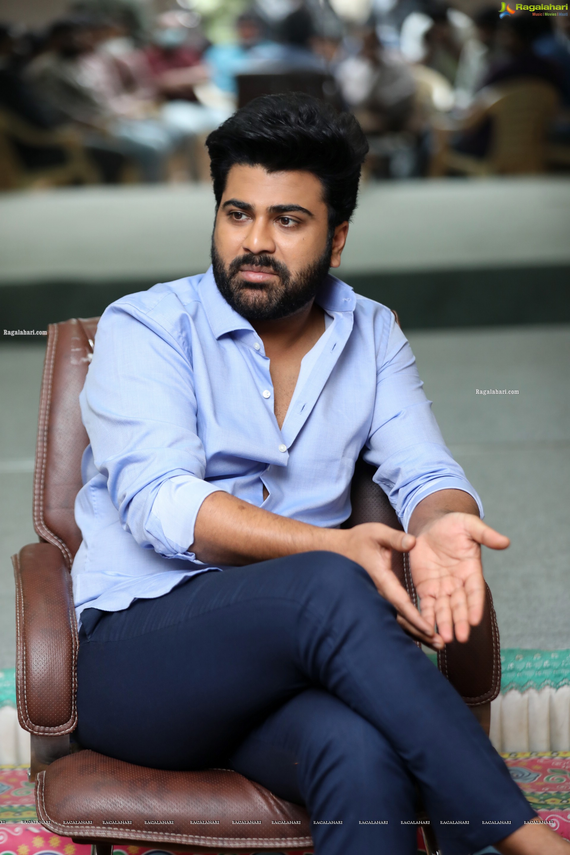 Sharwanand at Sreekaram Movie Interview, HD Photo Gallery