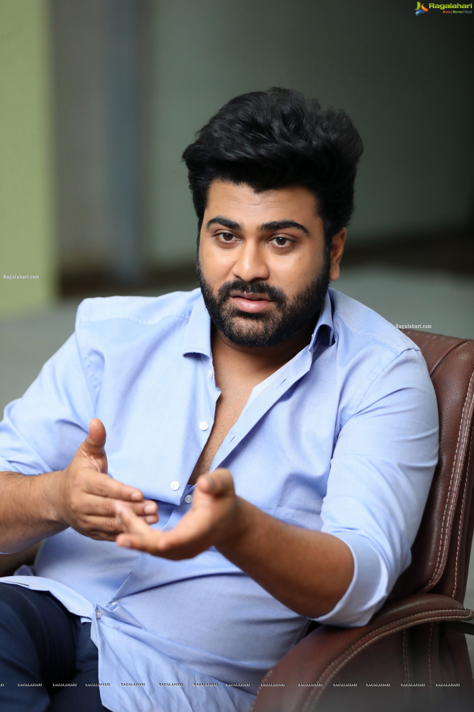 Sharwanand at Sreekaram Movie Interview, HD Photo Gallery