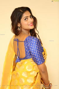 Sherry Agarwal in Gorgeous Pink Lehenga and Blue Blouse