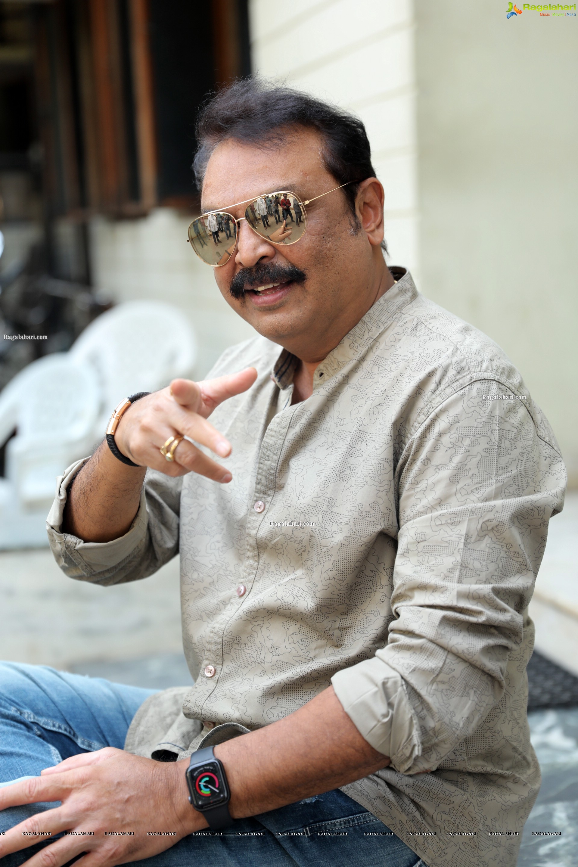 Sr. Naresh at Sreekaram Movie Interview, HD Photo Gallery