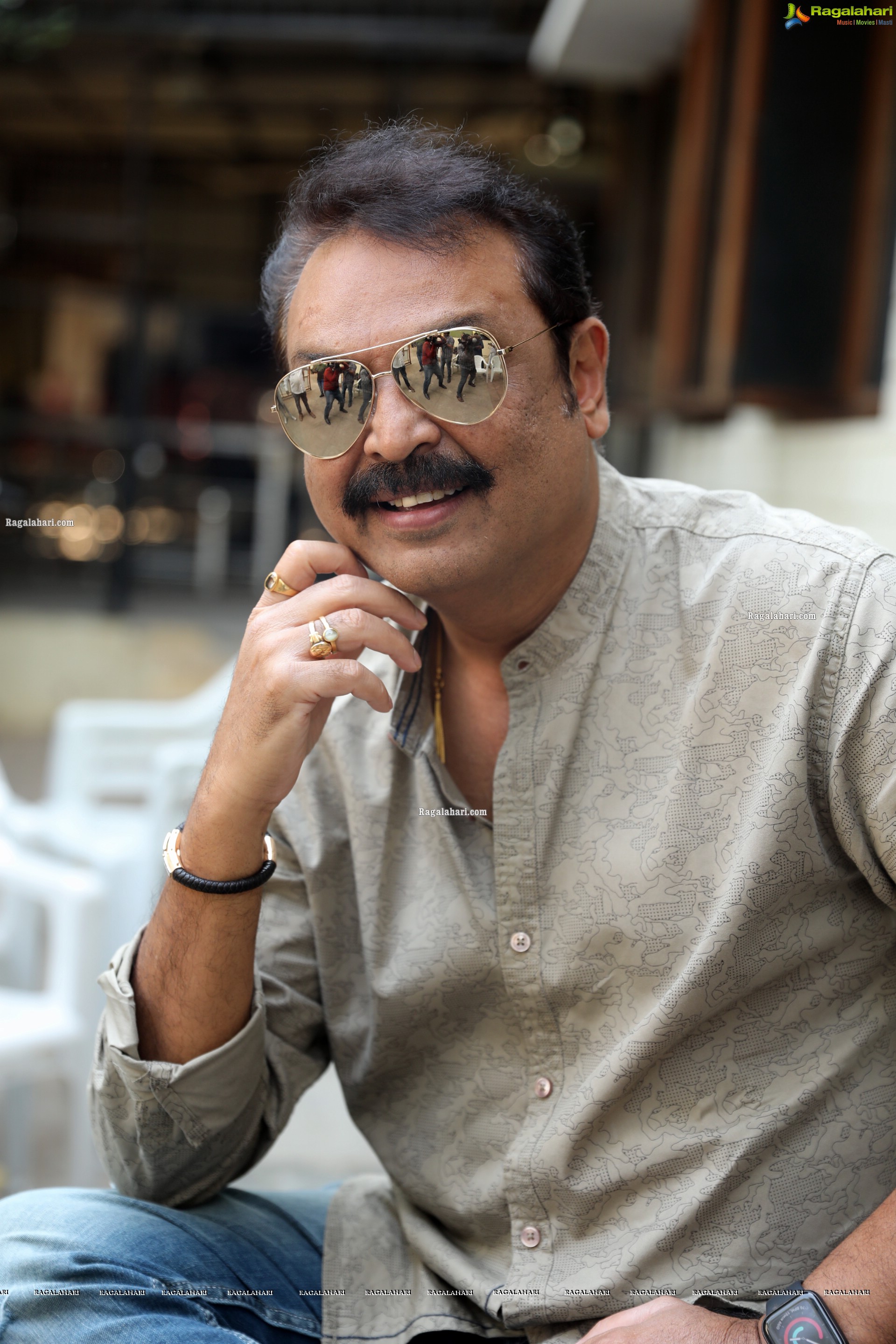 Sr. Naresh at Sreekaram Movie Interview, HD Photo Gallery