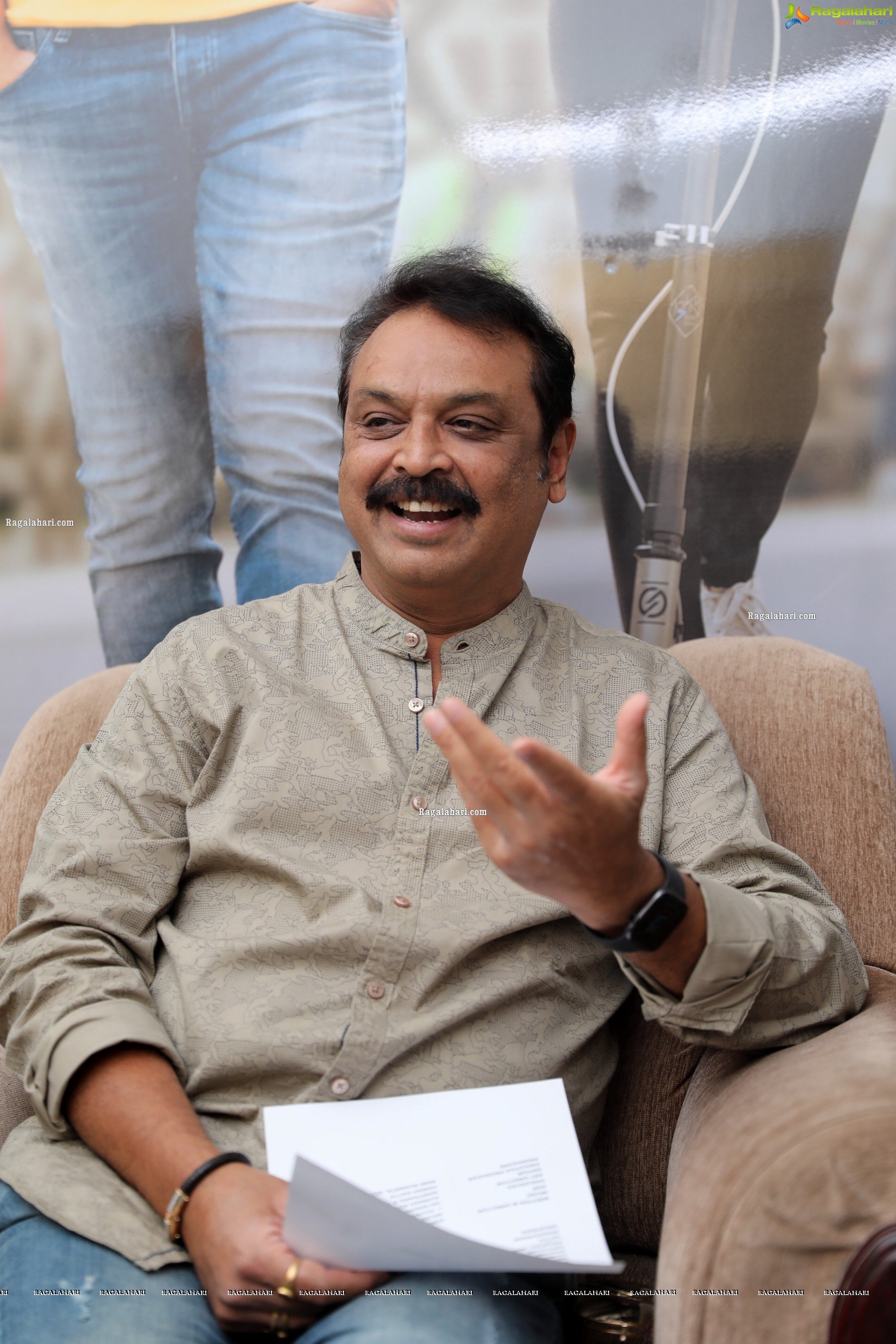 Sr. Naresh at Sreekaram Movie Interview, HD Photo Gallery