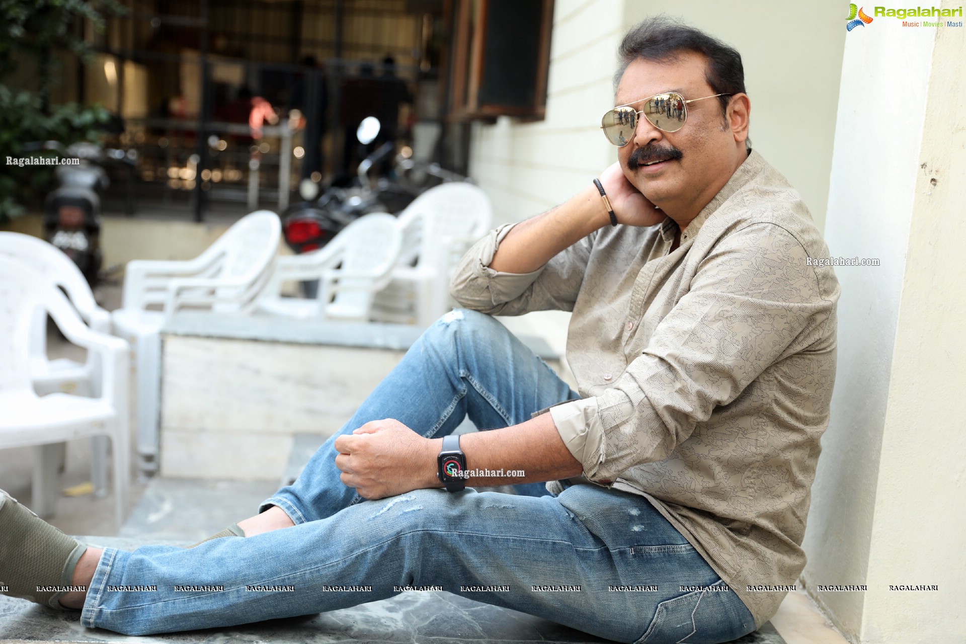 Sr. Naresh at Sreekaram Movie Interview, HD Photo Gallery