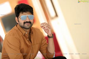 Sree Vishnu at Gaali Sampath Movie Interview