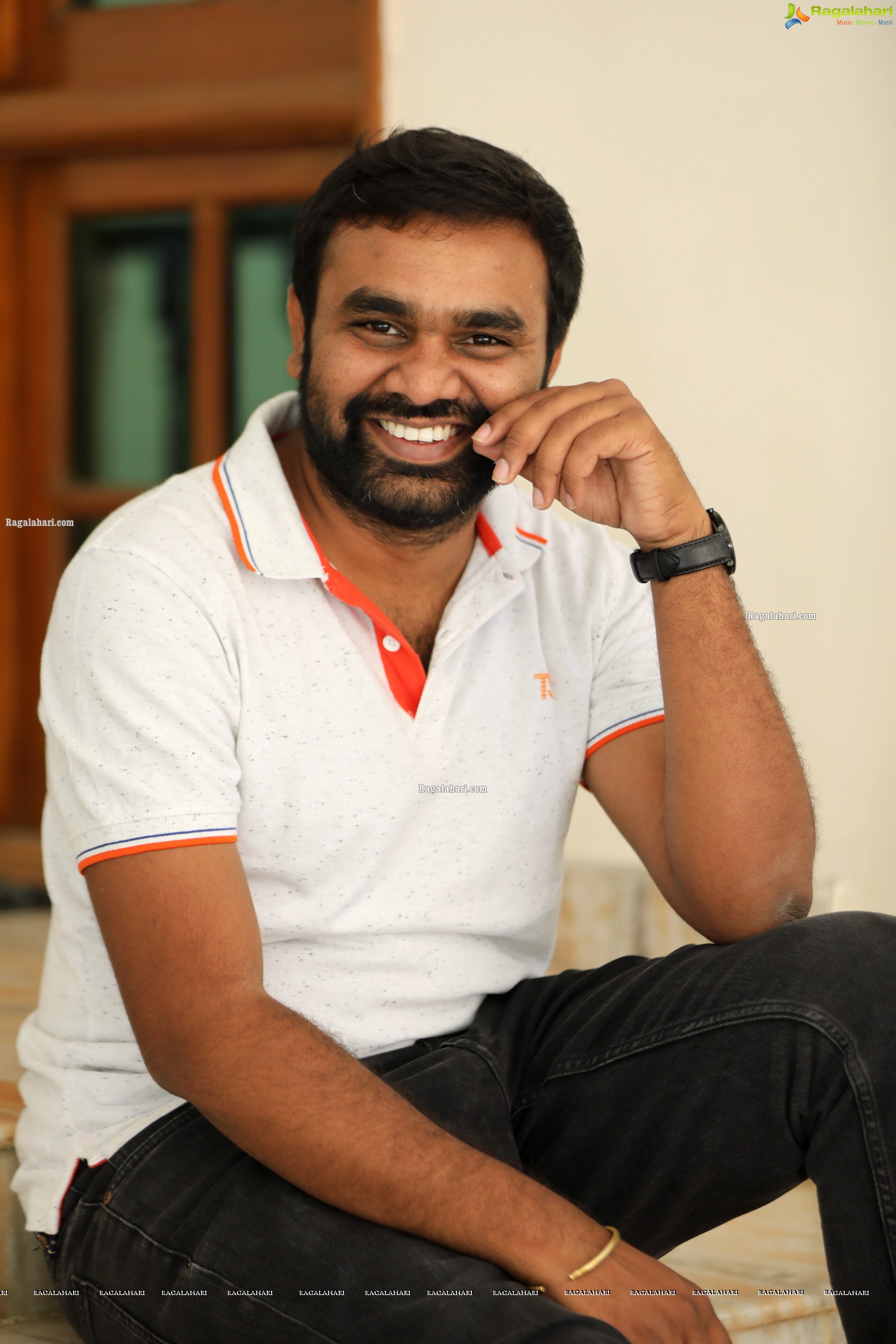 Director Kishore B at Sreekaram Movie Success Interview, HD Photo Gallery