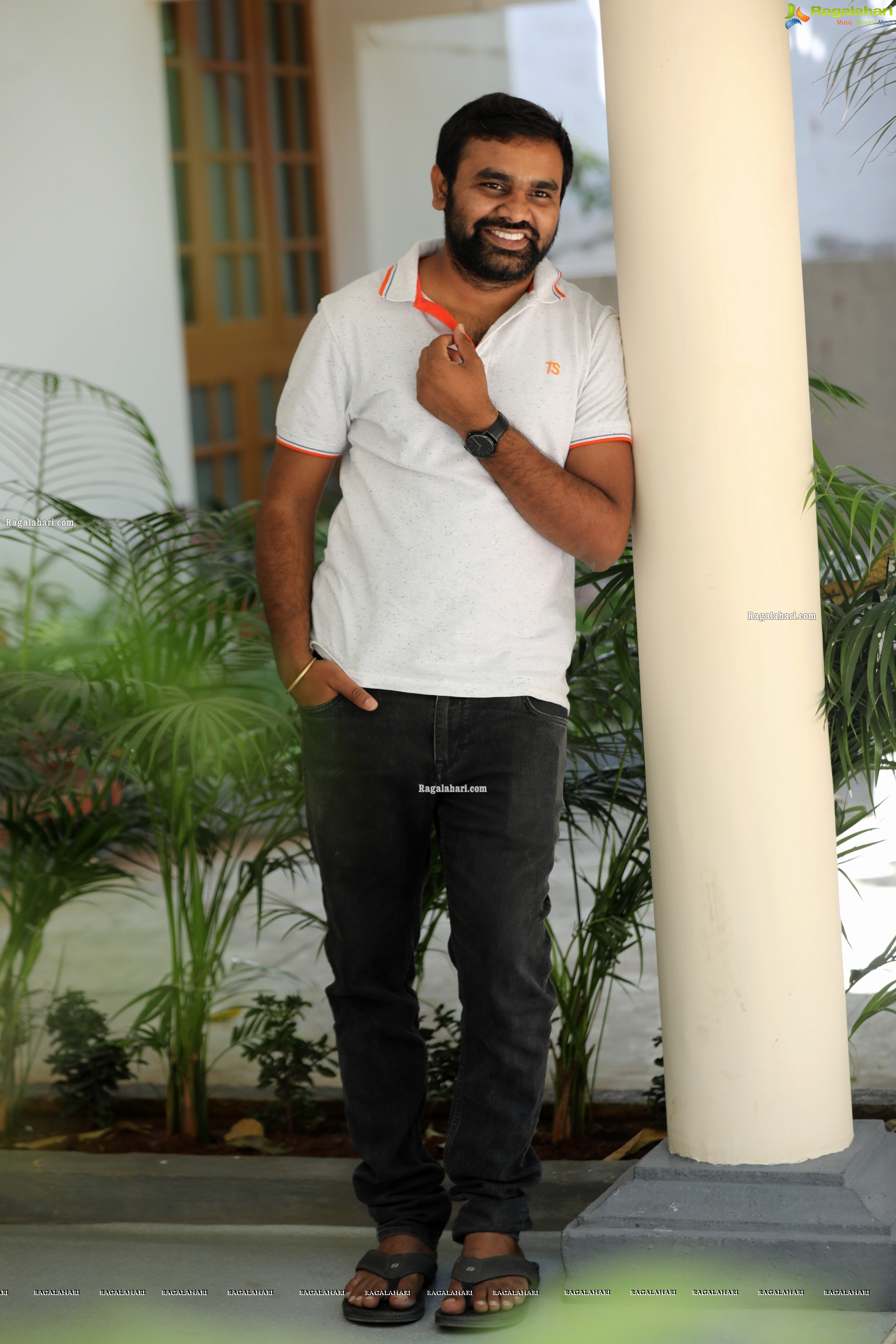 Director Kishore B at Sreekaram Movie Success Interview, HD Photo Gallery