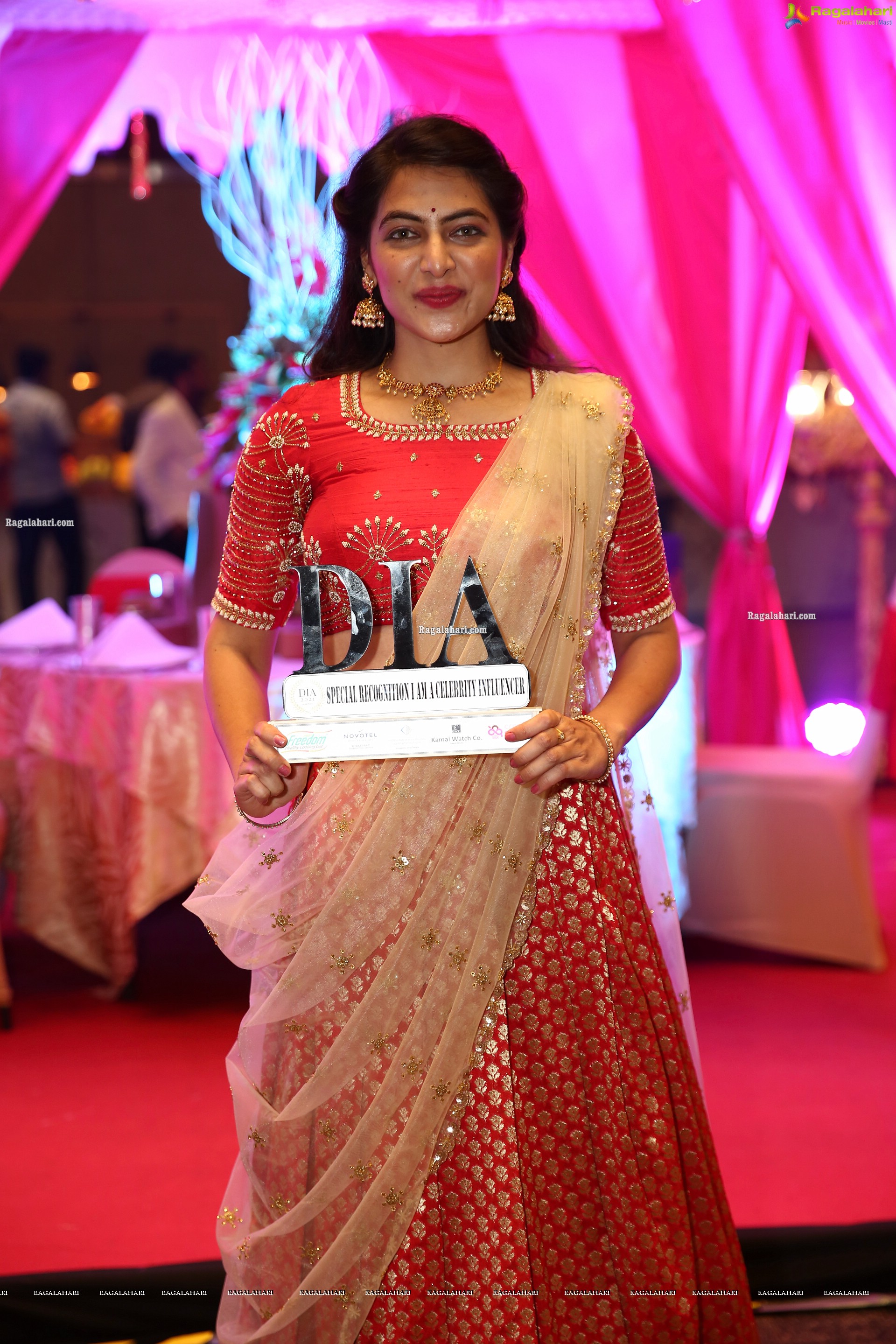 Supraja Reddy at DIA 2021 Awards, HD Photo Gallery