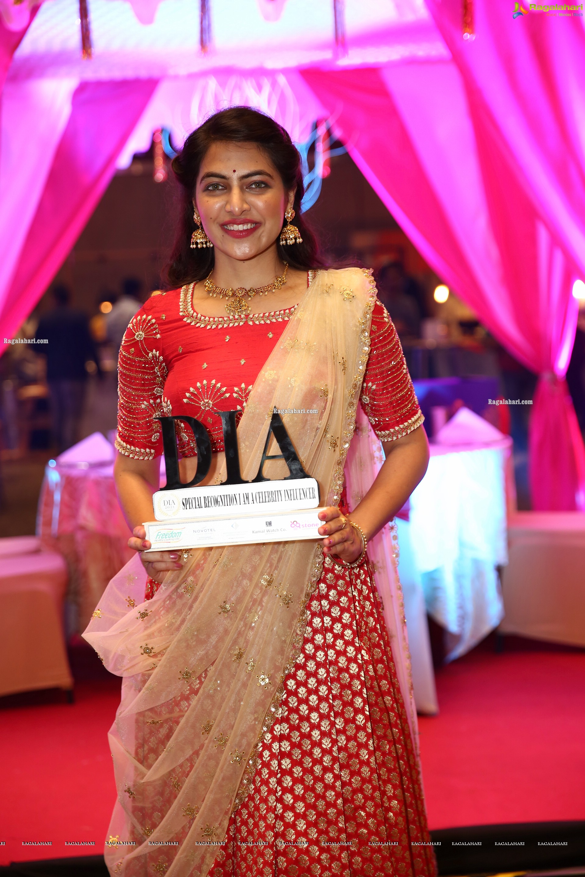Supraja Reddy at DIA 2021 Awards, HD Photo Gallery