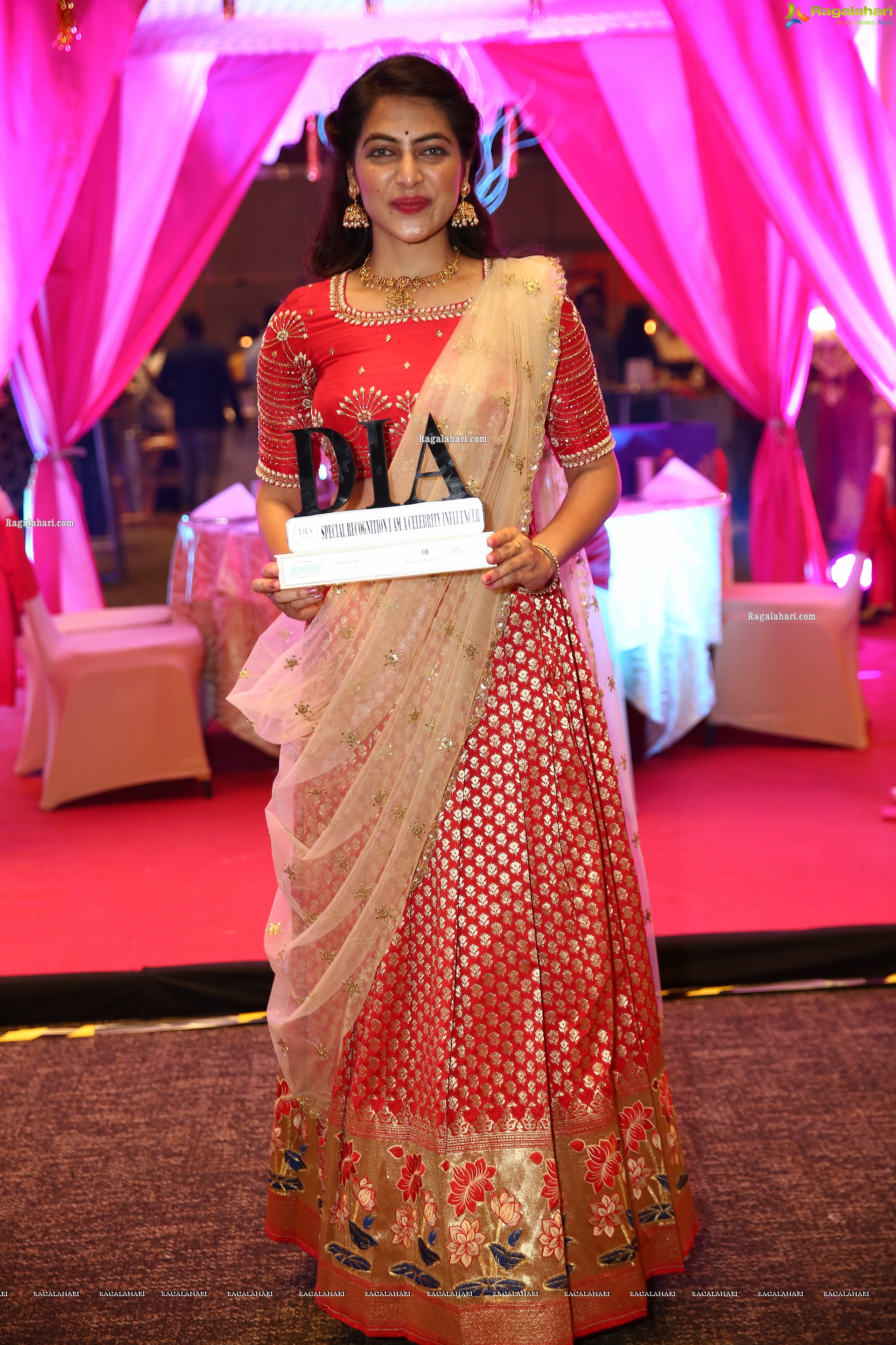Supraja Reddy at DIA 2021 Awards, HD Photo Gallery