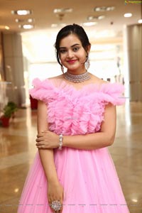 Vaanya Aggarwal in Baby Pink Gown