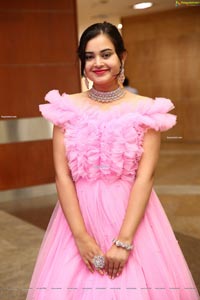 Vaanya Aggarwal in Baby Pink Gown