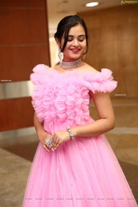 Vaanya Aggarwal in Baby Pink Gown