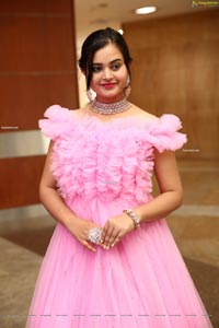 Vaanya Aggarwal in Baby Pink Gown