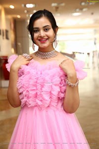 Vaanya Aggarwal in Baby Pink Gown