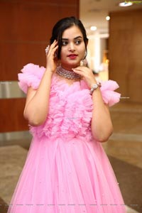 Vaanya Aggarwal in Baby Pink Gown