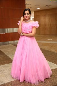 Vaanya Aggarwal in Baby Pink Gown