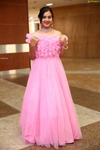 Vaanya Aggarwal in Baby Pink Gown