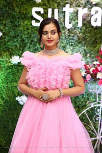 Vaanya Aggarwal in Baby Pink Gown