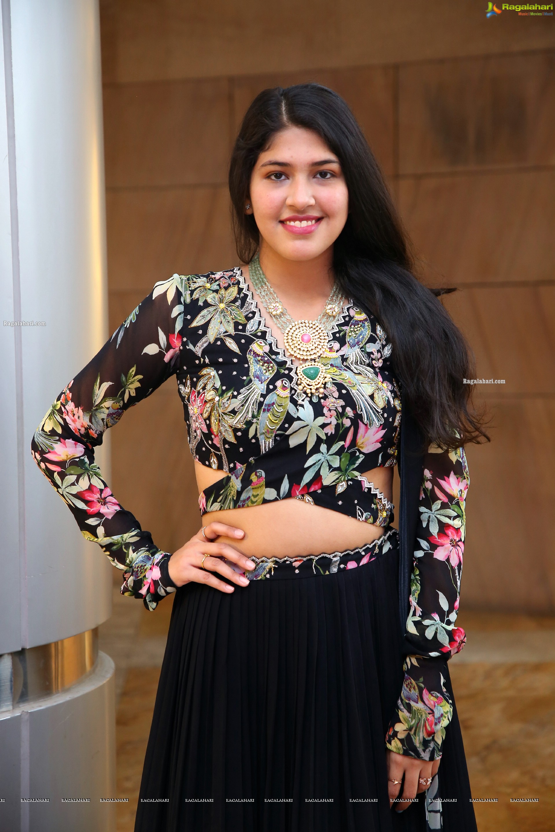 Bhawna Mishra in Black Designer Lehenga, HD Photo Gallery