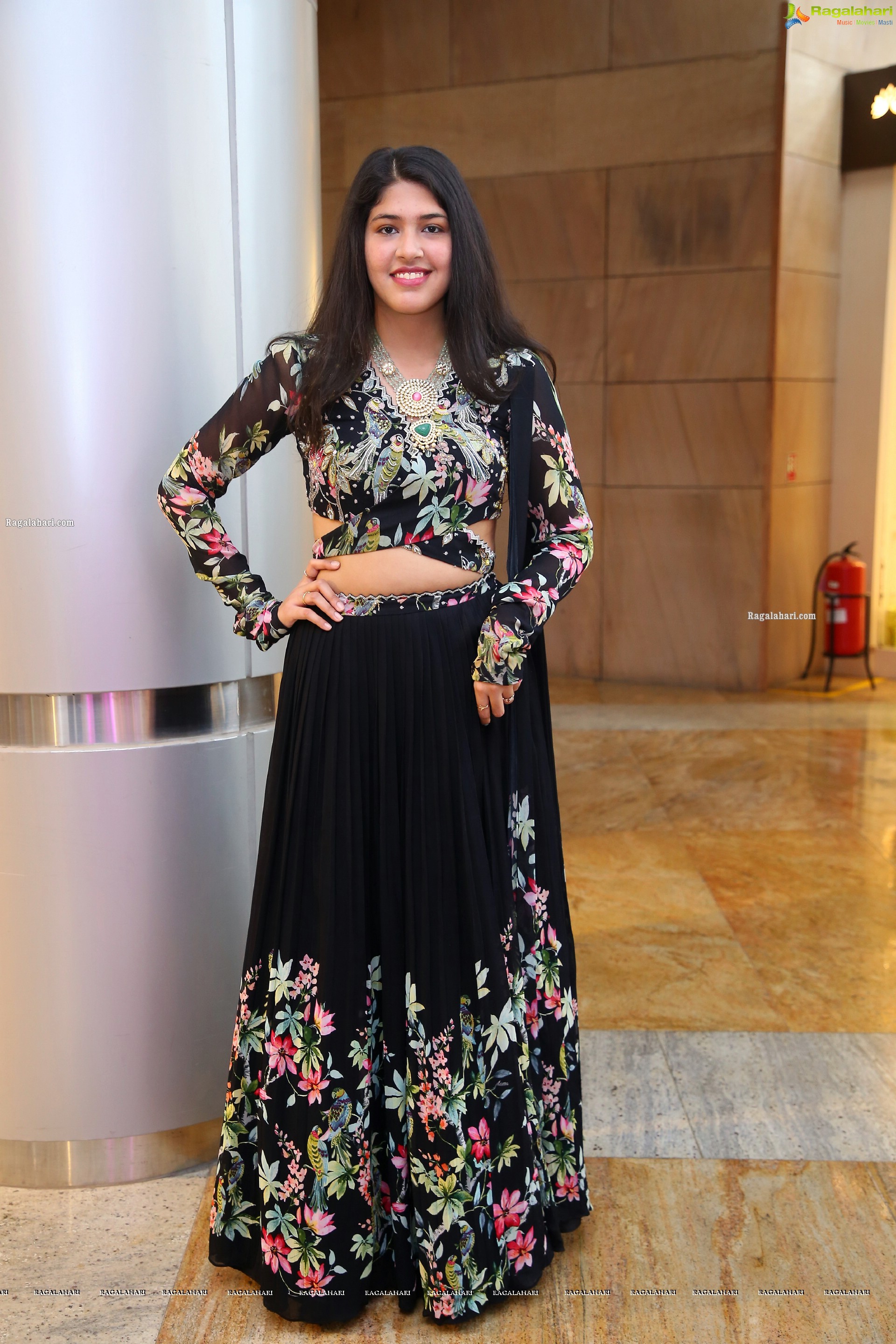 Bhawna Mishra in Black Designer Lehenga, HD Photo Gallery