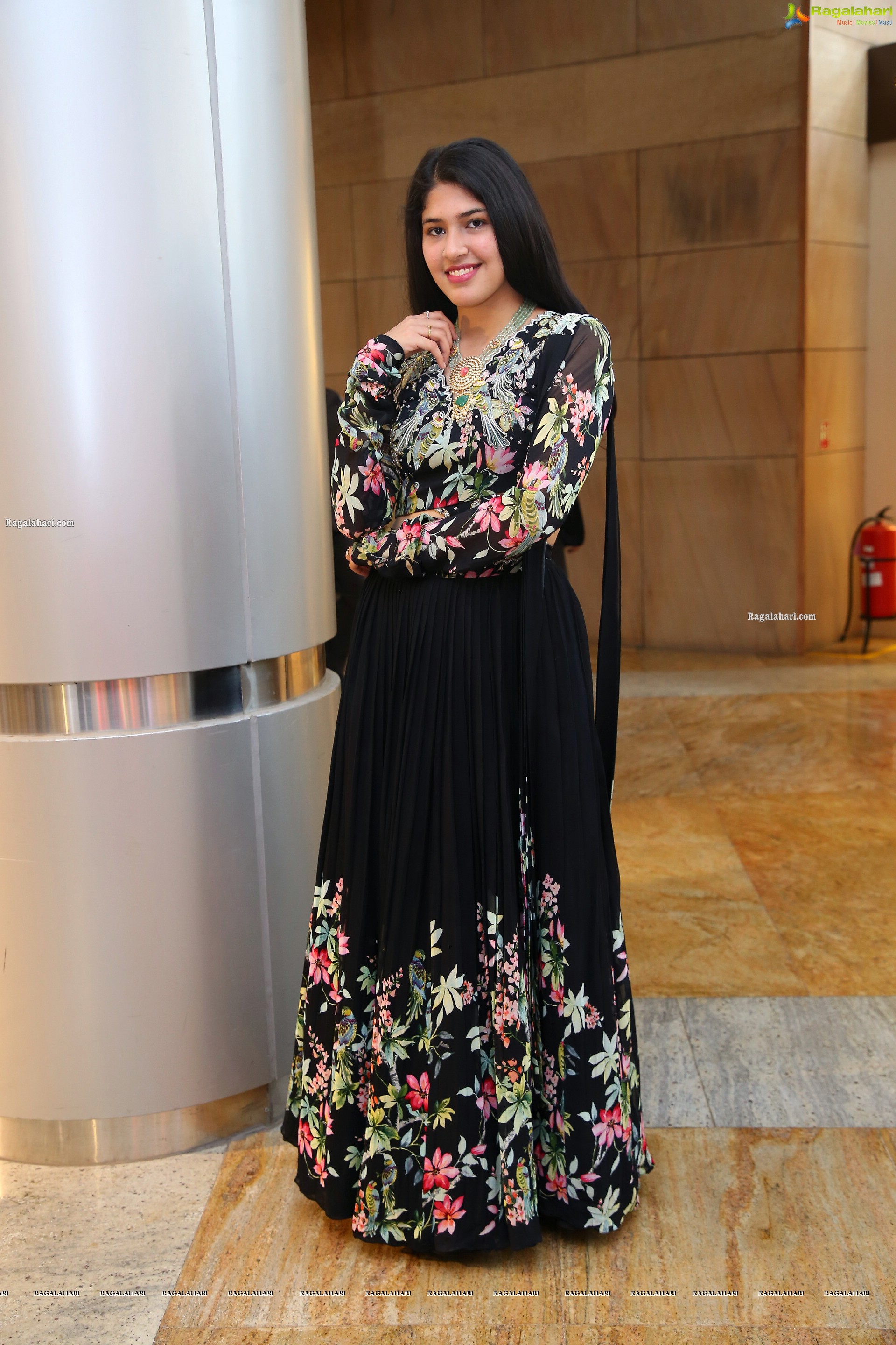 Bhawna Mishra in Black Designer Lehenga, HD Photo Gallery