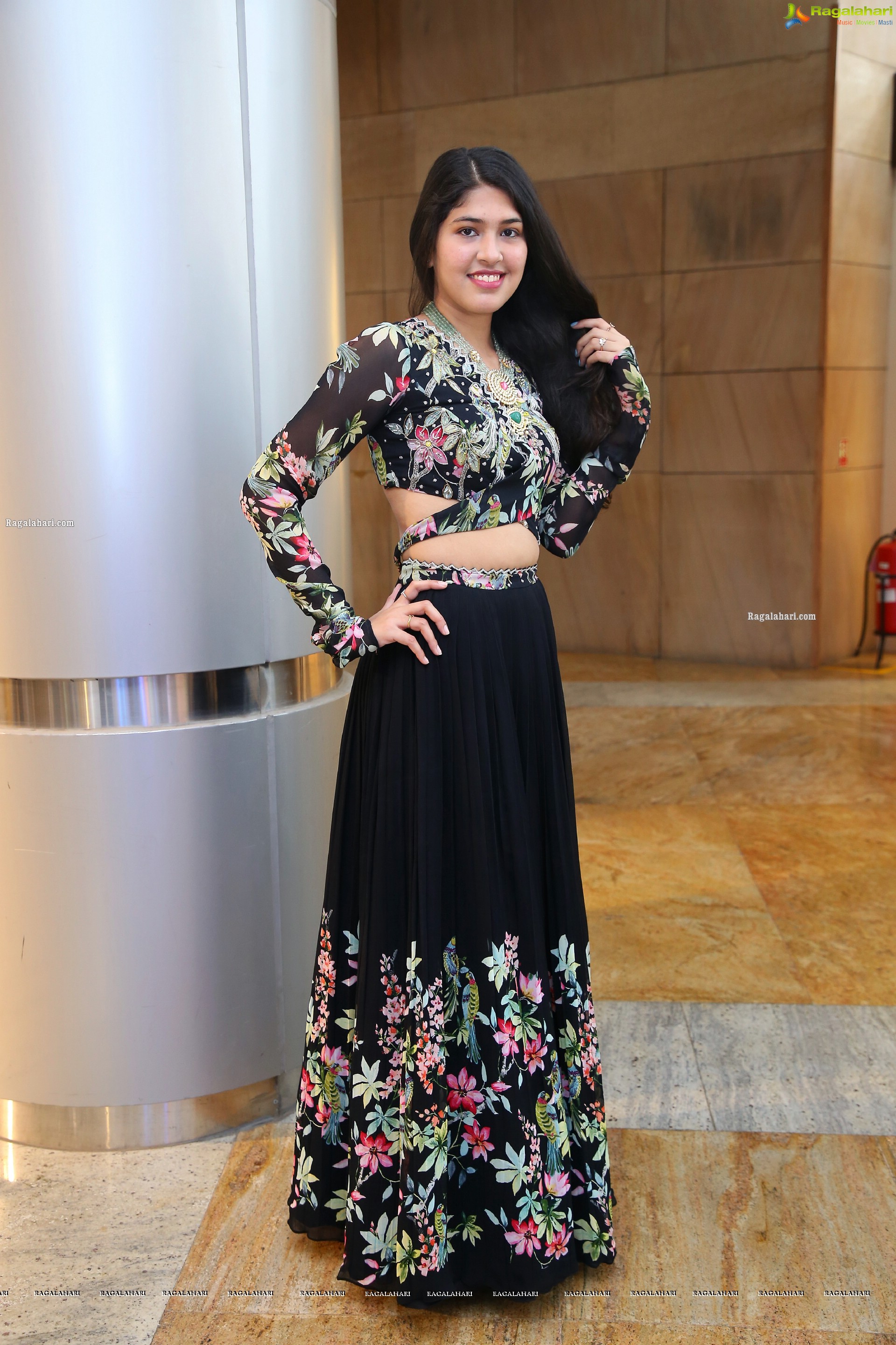 Bhawna Mishra in Black Designer Lehenga, HD Photo Gallery