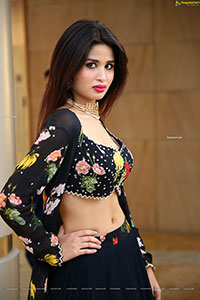 Ishika Roy in Black Embellished Lehenga Choli