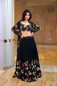Ishika Roy in Black Embellished Lehenga Choli