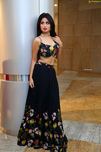 Ishika Roy in Black Embellished Lehenga Choli