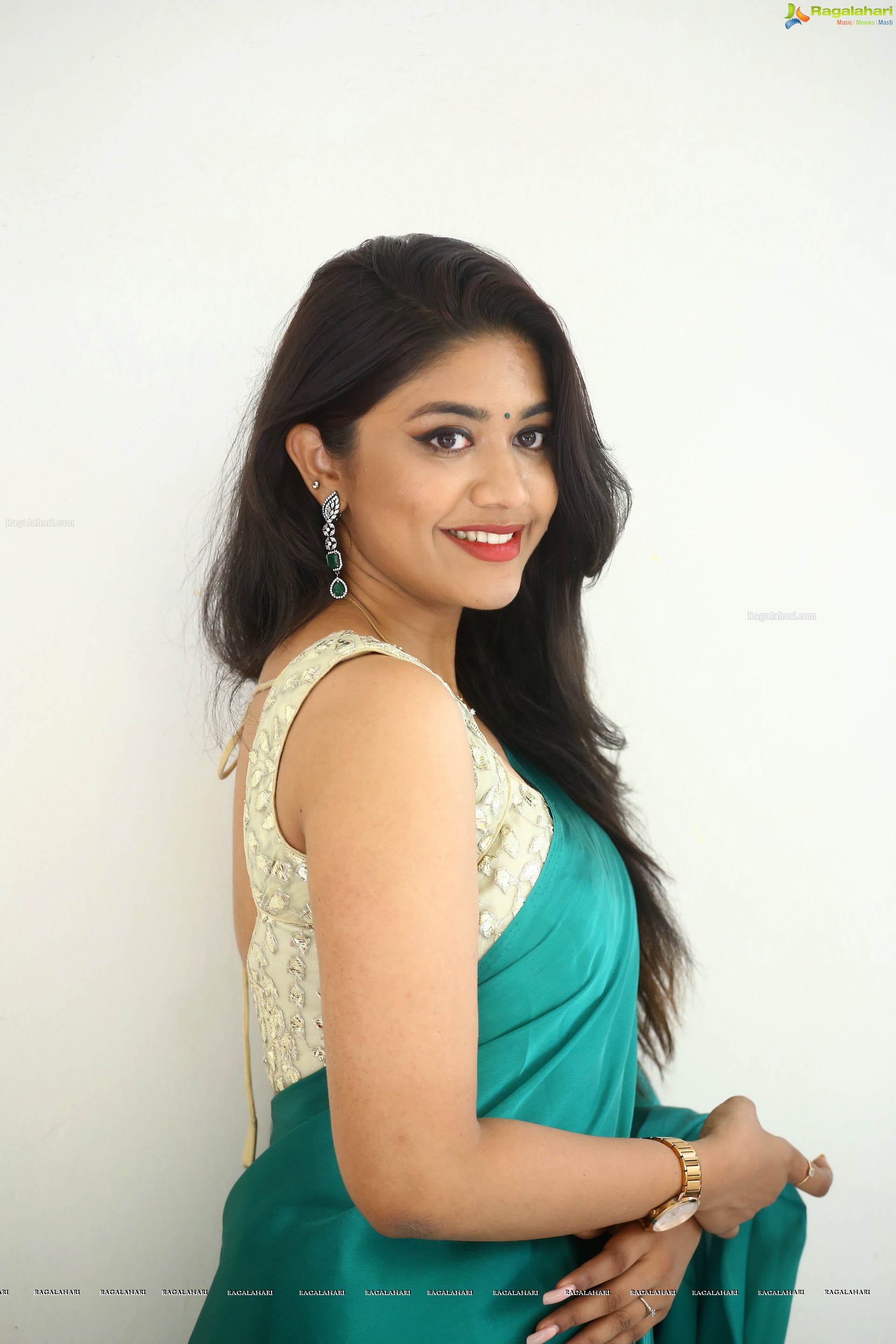 Malavika Satheesan at Bommala Koluvu Movie Press Meet