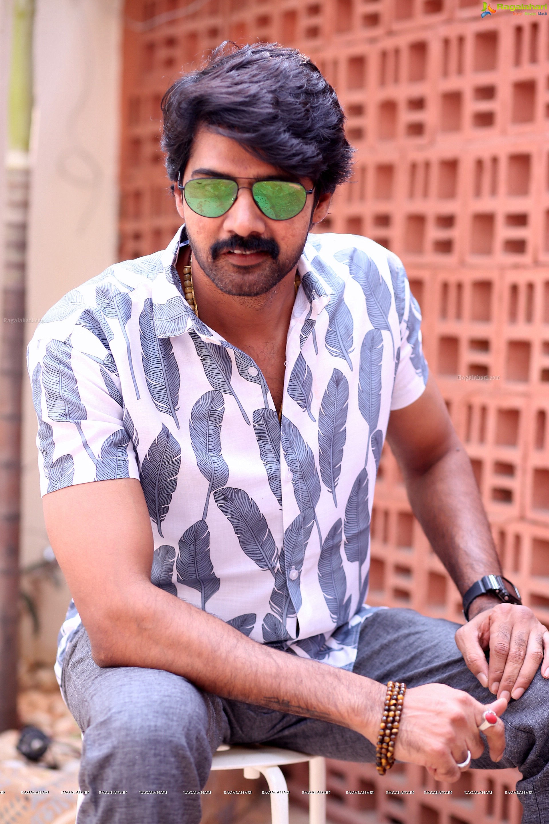 Naveen Chandra at Ghani Movie Interview, HD Photo Gallery