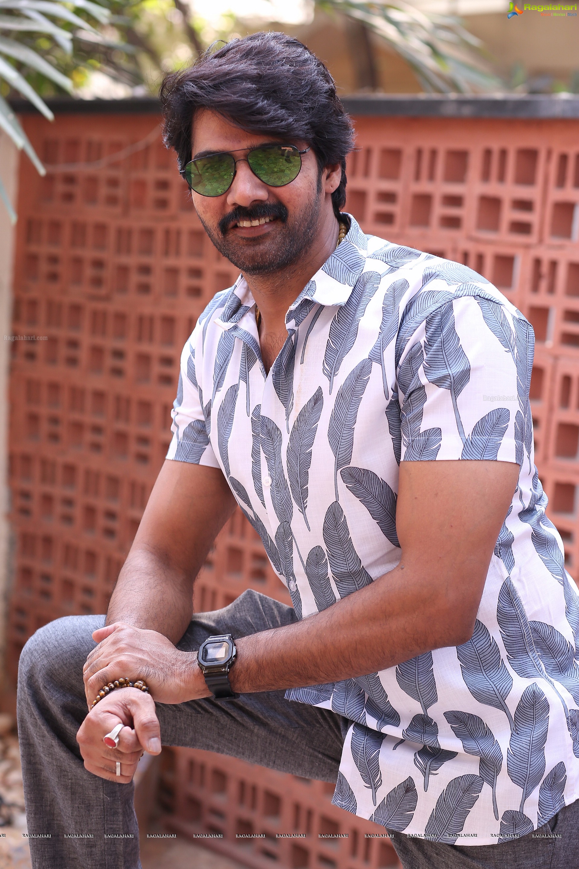 Naveen Chandra at Ghani Movie Interview, HD Photo Gallery