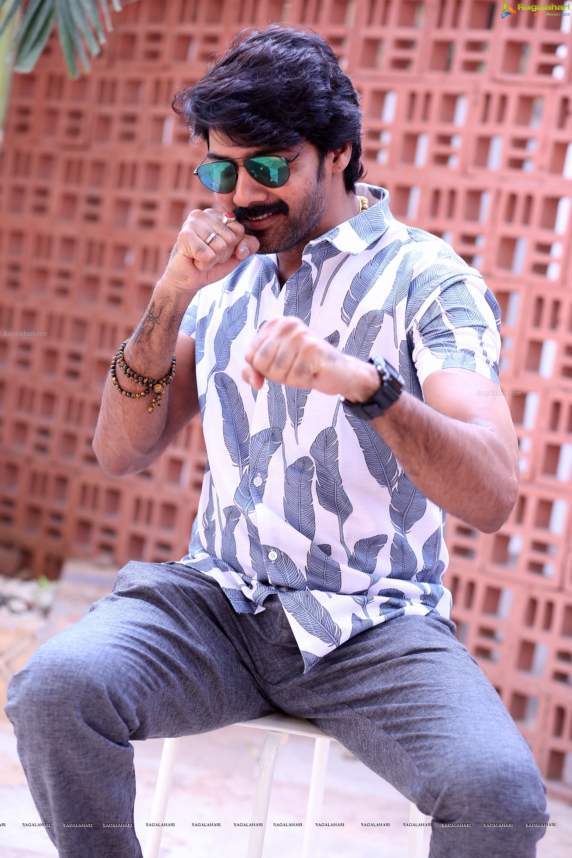 Naveen Chandra at Ghani Movie Interview, HD Photo Gallery