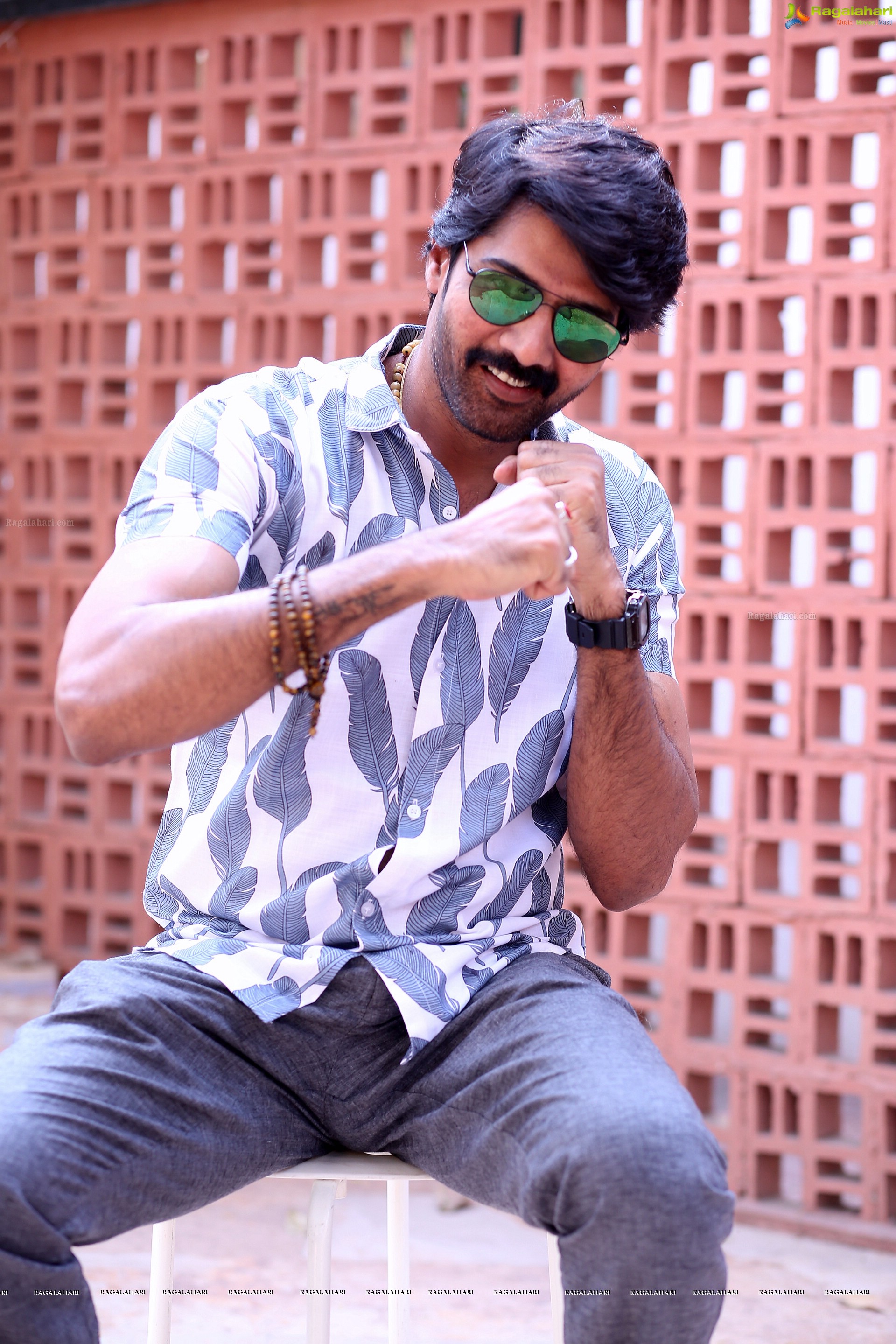 Naveen Chandra at Ghani Movie Interview, HD Photo Gallery