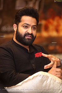 NTR Jr. at RRR Movie Press Meet