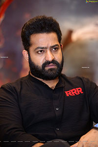 NTR Jr. at RRR Movie Press Meet