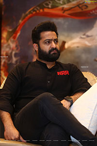 NTR Jr. at RRR Movie Press Meet