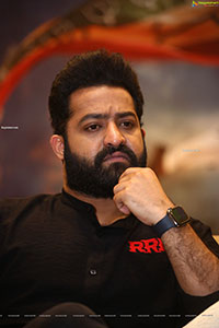 NTR Jr. at RRR Movie Press Meet