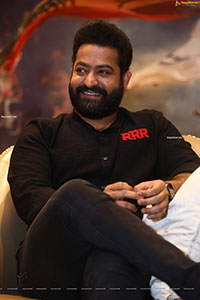 NTR Jr. at RRR Movie Press Meet