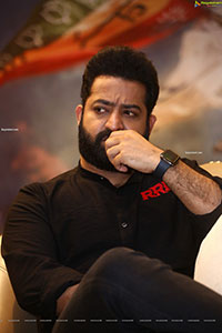 NTR Jr. at RRR Movie Press Meet