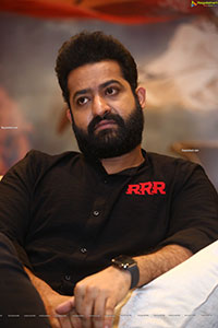 NTR Jr. at RRR Movie Press Meet