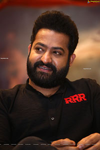 NTR Jr. at RRR Movie Press Meet