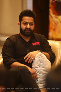 NTR Jr. at RRR Movie Press Meet